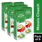 अमूल मस्ती मसाला छाछ/बटर मिल्क 6X200 ml - पैक ऑफ 6
