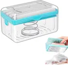 Plastic 2 in 1 Soap Roller Dispenser (Blue)