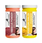 Park Daniel 100% Pure & Natural Hibiscus Powder & Kasturi Haldi Powder 