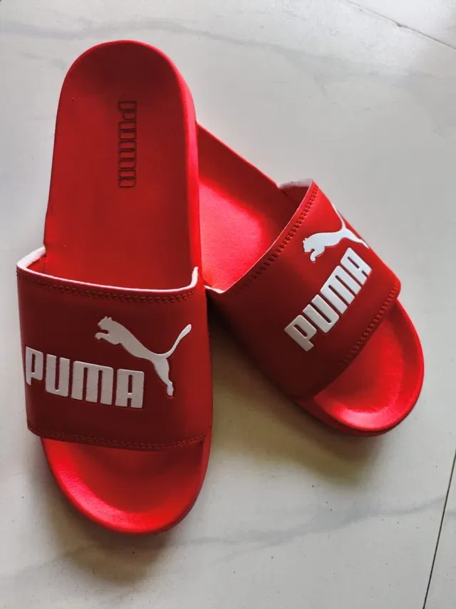Sliders for Men (Red, 7)