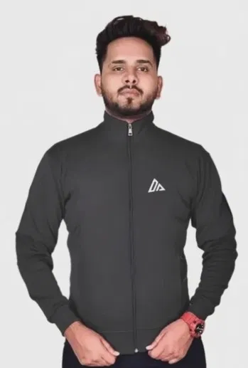 Jacket for Men (Grey, M)