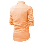 Trendy Cotton Full Sleeves Short Kurta For Men 