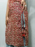 Tie Up Sleeveless Kurti for Women 