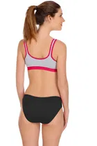 Pibu वीमेन कॉटन ब्रा पैंटी सेट 