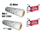 Butter Paper Wrap (White, 25 m) (Pack of 2)