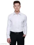 Cotton Solid Full Sleeves Shirt for Men 