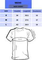 Cotton Blend Round Neck T-Shirt for Men 