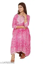 Anarkali Rayon Kurti for Women 