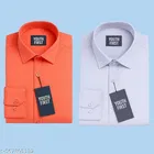 Polycotton Solid Shirts for Men, Multicolor 
