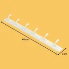 Padmakashi Door/Wall Hook Rail Hanger Set Of 4 