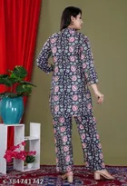 Rayon Top & Bottom Set for Women 