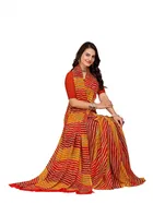 Georgette Printed Saree for Women 