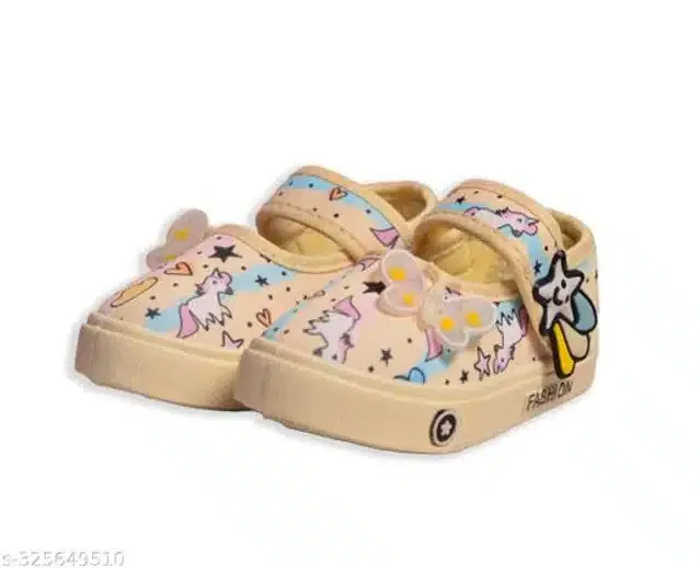 Sandals for Girls (Beige, 4-4.5 Years)
