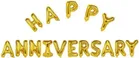 Happy Anniversary Banner Foil Balloon 