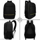 Nylon Backpack for Men & Women, Black