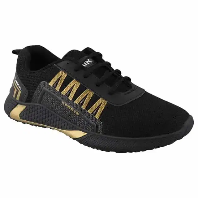Birde Men Black Sports Shoes (BRD-393), Size- 6