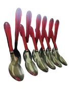 Stainless Steel Spoons Set (Multicolor, Pack of 12)