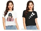 Half Sleeves Printed T-shirts for Women & Girls 