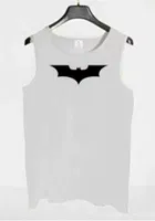 Polycotton Printed Vest for Men (White, M)