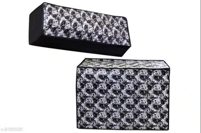 Split 1.5 Ton AC Cover for Indoor & Outdoor Unit (Multicolor, Set of 1)