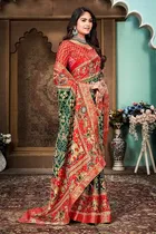 Silk Printed Saree for Women 
