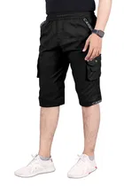 Cotton Solid Capri for Men 