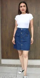 Denim Skirts for Women 