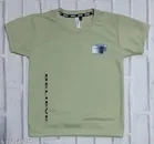 Cotton Blend Round Neck Printed T-Shirt for Boys 