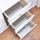 Decor PVC Vinyl Wallpaper for Home Silver 60x200cm