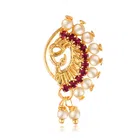 Designer Gold Plated Nosepin for Women 