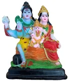 Resin Shiv Parivar Murti 