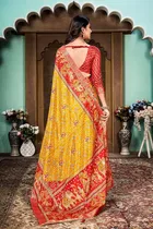 Silk Printed Saree for Women 