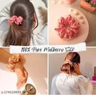 Satin Scrunchies for Women, Pack of 12 