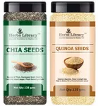 Herbs Library Chia and Quinoa Seeds 