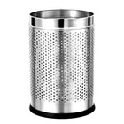 Mumma's LIFE Stainless Steel Dustbin, Silver 