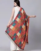 Chinon Printed Dupatta for Women 