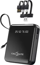 Callmate 10000 mAh 12 W Power Bank  (Black, Lithium Polymer, Fast Charging for Mobile (Pack of 1)