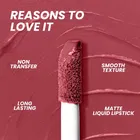 Seven Seas Liquid Lipstick for Women, Plum Pink 
