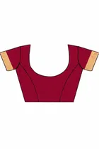 आर्ट सिल्क प्रिंटेड साड़ी 