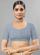 Georgette Printed Saree for Women 