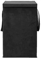 Cloth Laundry Baskets, Black 