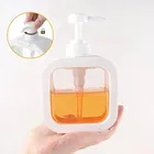 Plastic Refillable Liquid Soap Dispenser for Bathroom 