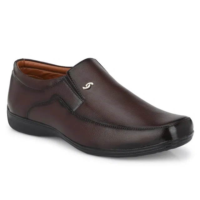 Formal Shoes for Men (Brown, 10)