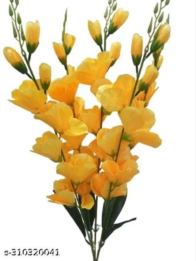 Plastic Artificial Flower (Multicolor)