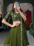 Embroidered Lehenga Choli for Women 
