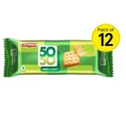 Britannia 50-50 Sweet and Salty Biscuits 12X75.6 g 