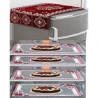 PVC Waterproof Fridge Top Cover with 4 Pcs Shelf Mats 