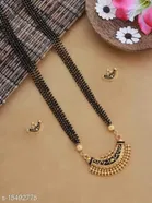 Mangalsutra with Earrings for Women 