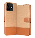 Artificial Leather Mobile Flip Cover for Realme Rmx3761 / N53 / C63 4G 