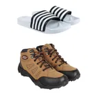 Combo of Casual Shoes with Sliders for Men 